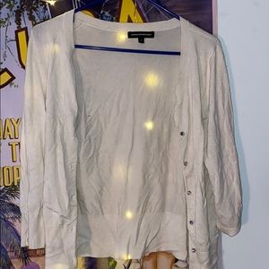 Express quarter sleeve cardigan